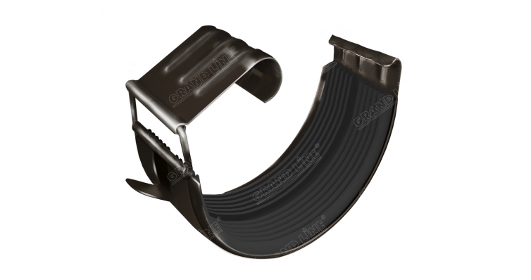 Соединитель желоба GL 125 мм RR 32 темно-коричневый изображение, анонсные картинки товара