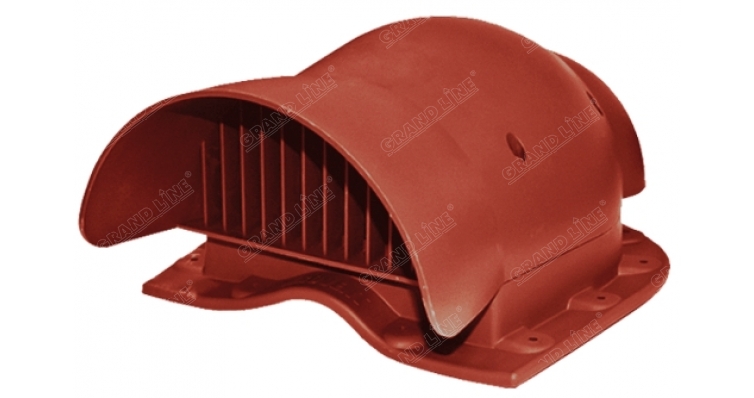 Вентиль кровельный Krovent KTV-Wave красный изображение, анонсные картинки товара