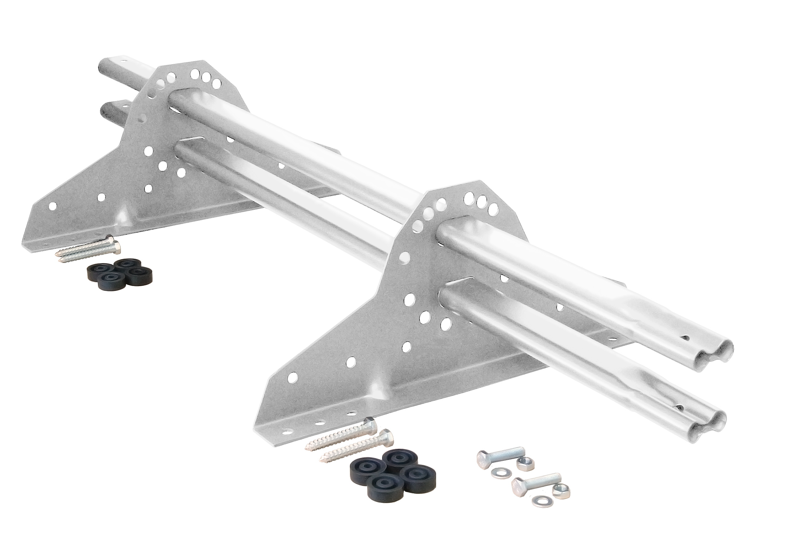 Снегозадержатель NEW трубчатый Grand Line RAL 9003 1м изображение, анонсные картинки товара