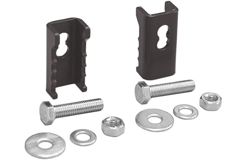 Крепление кронштейна на фальц Optima RAL 8019 (комплект) изображение, анонсные картинки товара