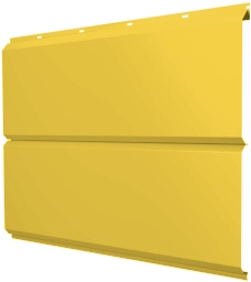 ЭкоБрус new 0,45 PE с пленкой RAL 1018 цинково-желтый изображение, анонсные картинки товара