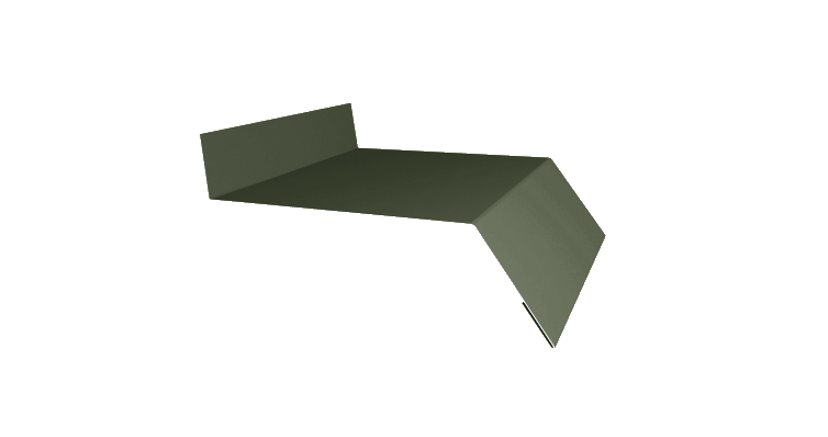 Отлив простой 200 0,45 Drap RAL 6020 хромовая зелень изображение, анонсные картинки товара