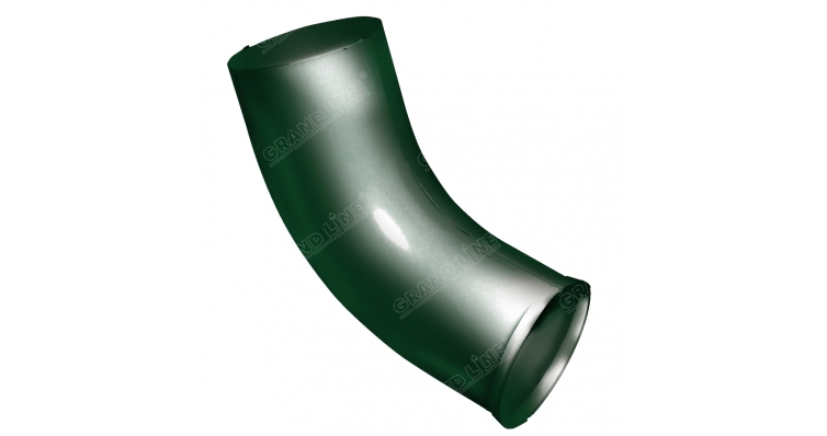 Колено стока 90 мм RAL 6005 зеленый мох изображение, анонсные картинки товара