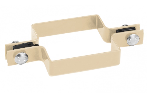 Крепление хомут 80х80 RAL 1014 изображение, анонсные картинки товара