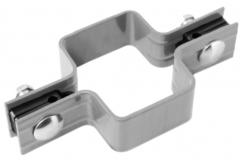 Крепление хомут 60х40 RAL 7004 изображение, анонсные картинки товара