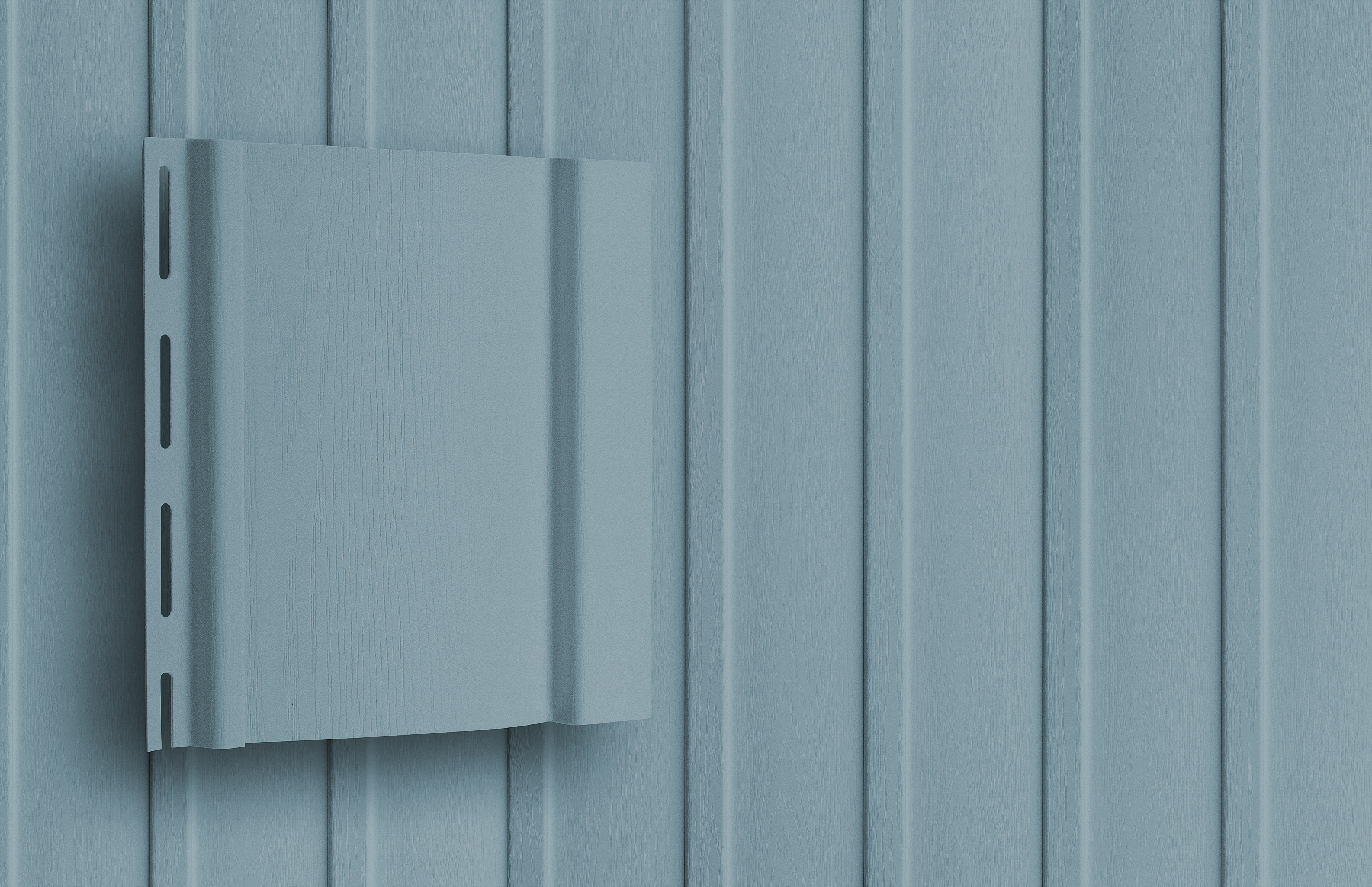 Сайдинг Вертикальный Color Plus голубой (3,0м) изображение, анонсные картинки товара