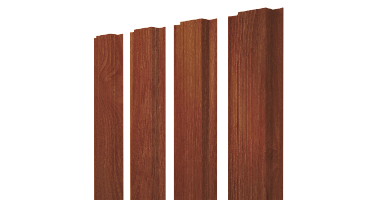 Штакетник Прямоугольный с прямым резом 0,45 Print-Double Premium Cherry Wood Fresh изображение, анонсные картинки товара