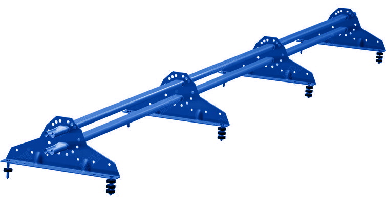 Снегозадержатель NEW трубчатый Grand Line RAL 5002 3м изображение, анонсные картинки товара