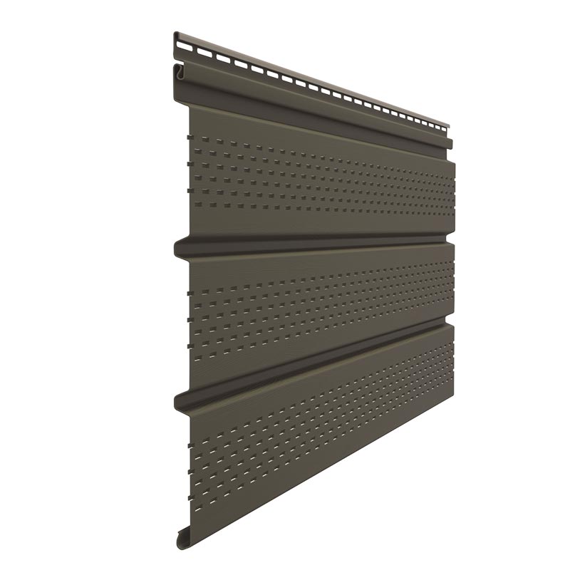 Döcke PREMIUM Софит перфорированный (Каштан) изображение, анонсные картинки товара