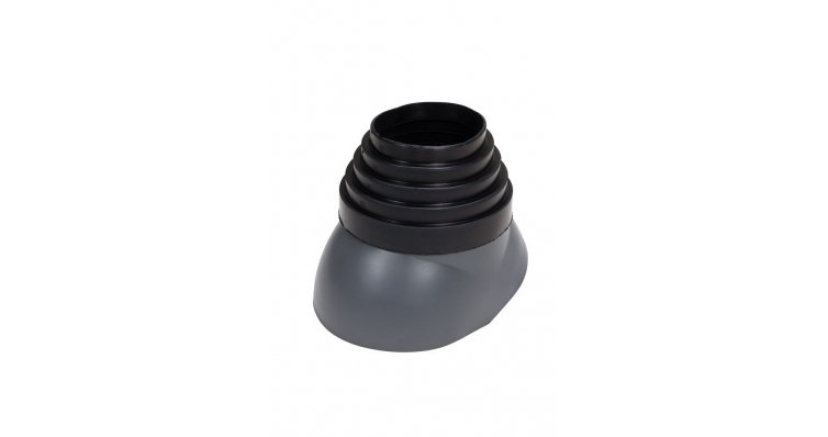 Ворот трубы серый (110-155мм) изображение, анонсные картинки товара