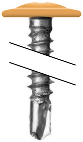 Саморез ПШС 4,2х19 RAL 1017 (1000) изображение, анонсные картинки товара