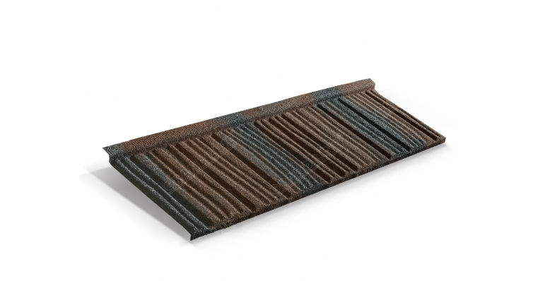 Лист Metrotile WoodShake кофейно-серый изображение, анонсные картинки товара