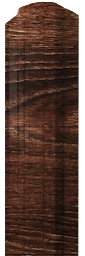 Штакетник Прямоугольный фигурный 0,45 Print Elite Chestnut Wood TwinColor изображение, анонсные картинки товара