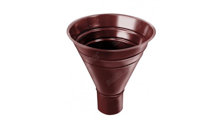 Воронка водосборная, 250/90 мм RR 29 красный изображение, анонсные картинки товара