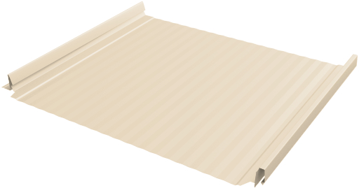 Кликфальц Pro Gofr 0,5 Satin RAL 1015 светлая слоновая кость изображение, анонсные картинки товара