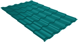 Металлочерепица кредо 0,45 PE RAL 5021 водная синь изображение, анонсные картинки товара