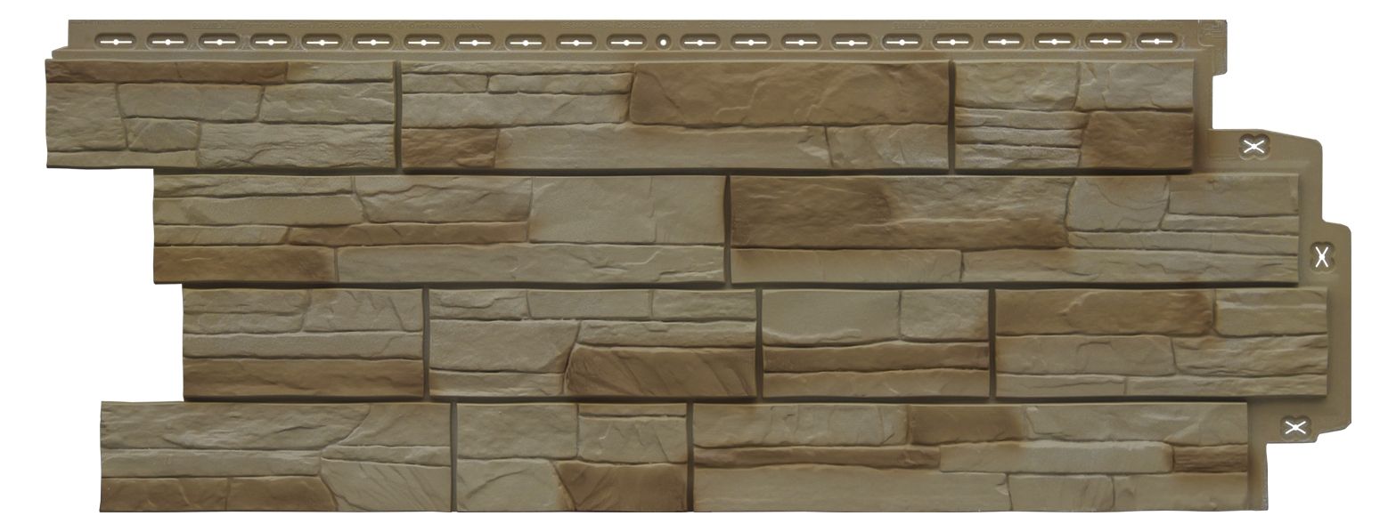 Фасадная панель Grand Line Сланец Design Plus рожь изображение, анонсные картинки товара