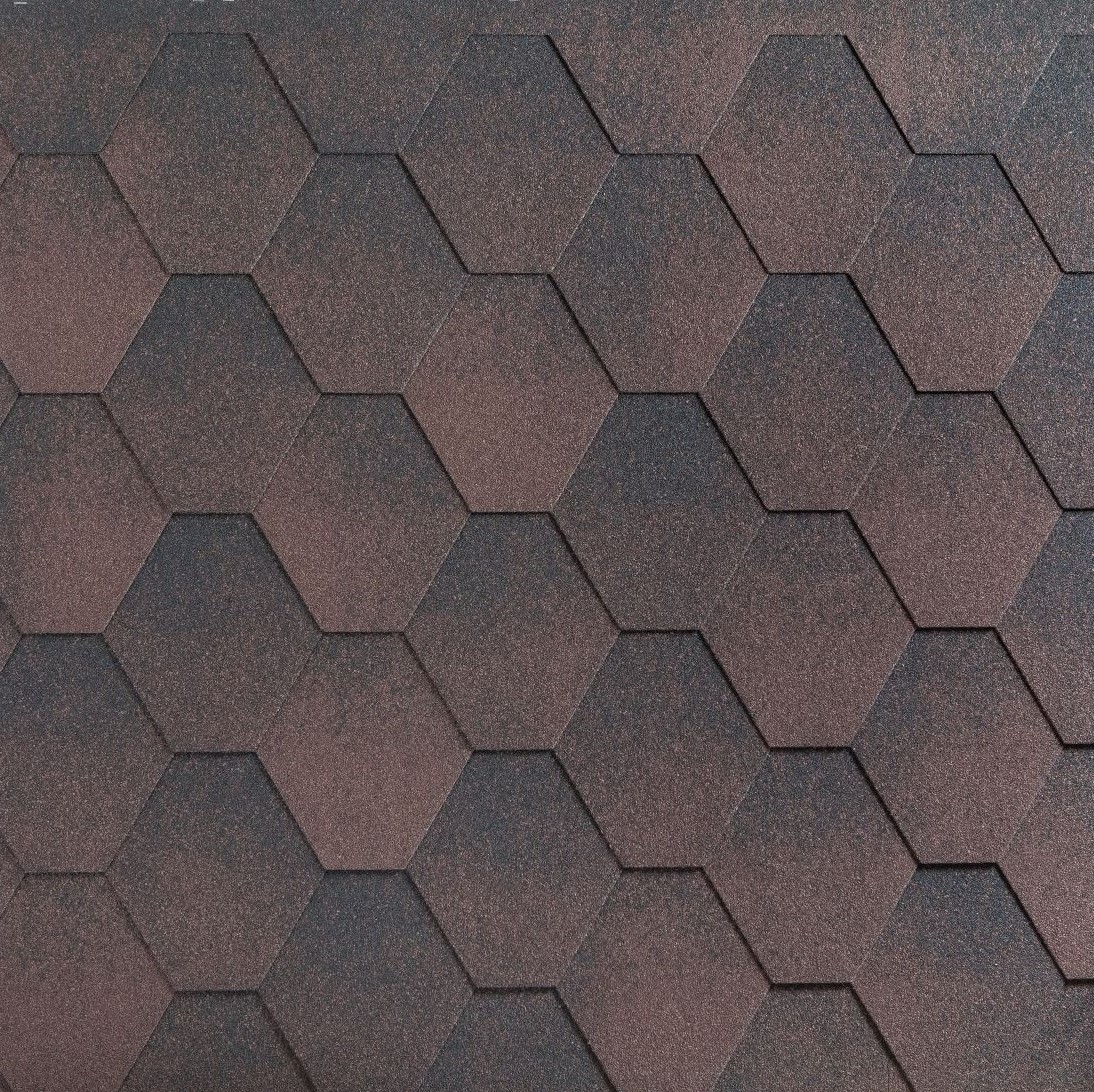 Katepal черепица Jazzy 3,0м2 Коричневый изображение, анонсные картинки товара