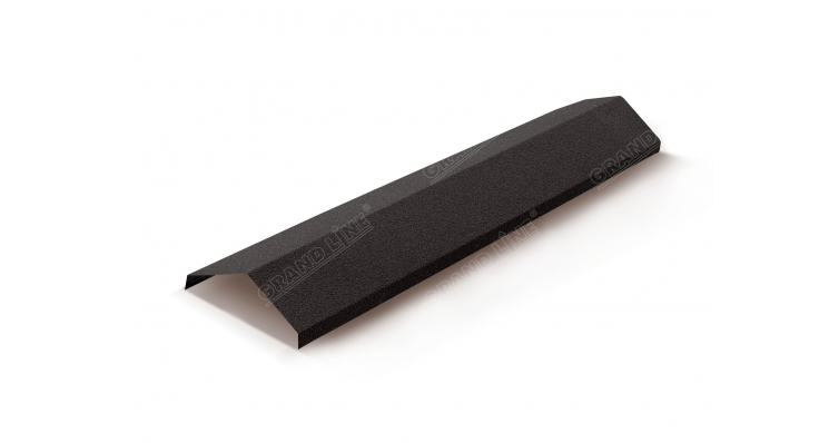 Конек ребровой, ширина 230мм Mtile черный изображение, анонсные картинки товара