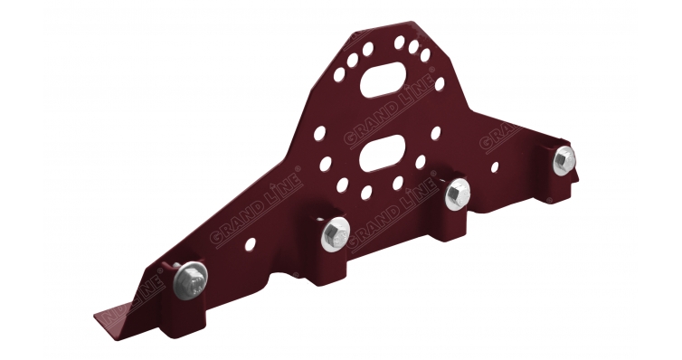 Кронштейн универсальный Grand Line для фальцевой кровли RAL 3005 изображение, анонсные картинки товара