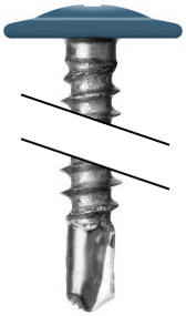 Саморез ПШС 4,2х16 RAL 5009 (1000) изображение, анонсные картинки товара