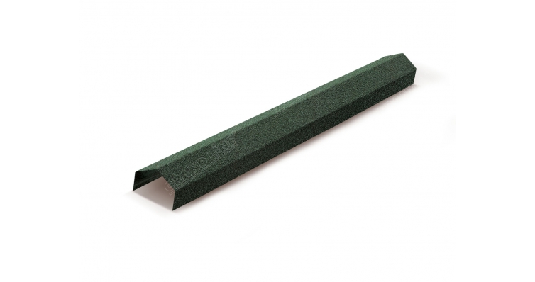 Конек ребровой, ширина 130мм Mtile темно-зеленый изображение, анонсные картинки товара