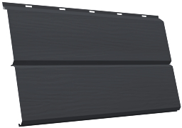 ЭкоБрус new 3D 0,5 Satin с пленкой RAL 7016 антрацитово-серый изображение, анонсные картинки товара