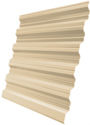 Профнастил НС35R 0,45 PE RAL 1014 слоновая кость изображение, анонсные картинки товара