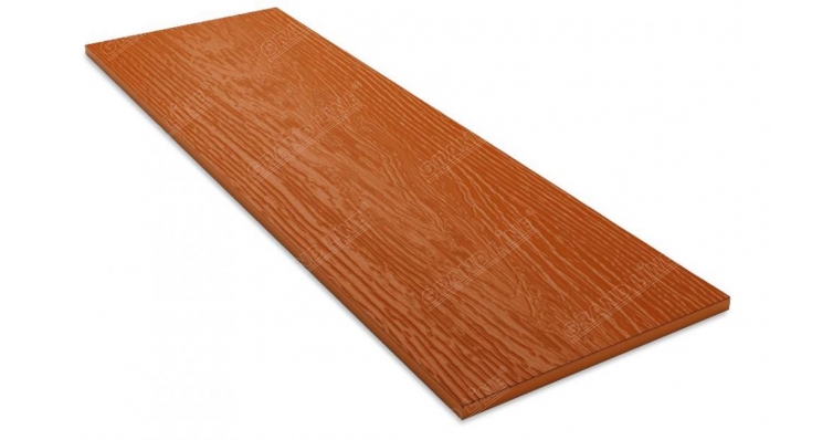 Фибросайдинг \"DECOVER\" 3600x190x8мм Terracotta изображение, анонсные картинки товара