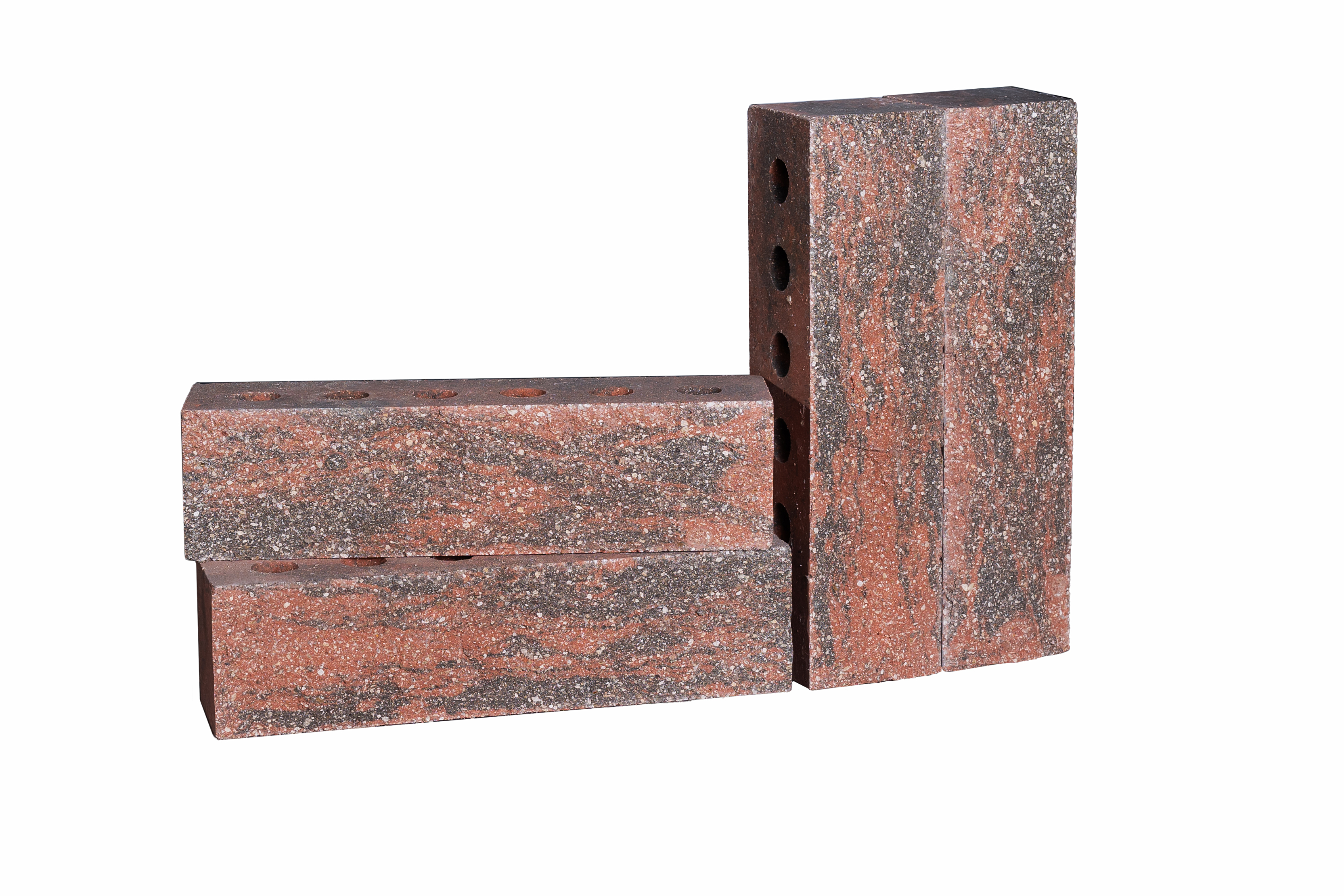 Кирпич облицовочный "Красный Берилл" колотый изображение, анонсные картинки товара