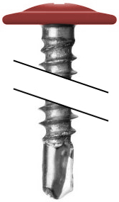 Саморез ПШС 4,2х19 RAL 3000 (1000) изображение, анонсные картинки товара