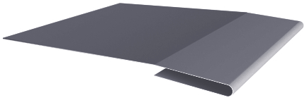 Планка начальная 0,5 PurLite Мatt RAL 7024 мокрый асфальт изображение, анонсные картинки товара