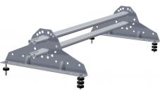 Снегозадержатель для фальцевой кровли Grand Line RAL 9006 1м изображение, анонсные картинки товара