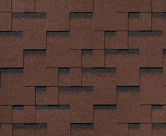 RoofShield черепица Фемили Лайт Модерн (3м2) Коричневый с оттенением изображение, анонсные картинки товара