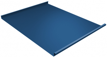 Фальц двойной стоячий 0,45 PE RAL 5005 сигнальный синий изображение, анонсные картинки товара