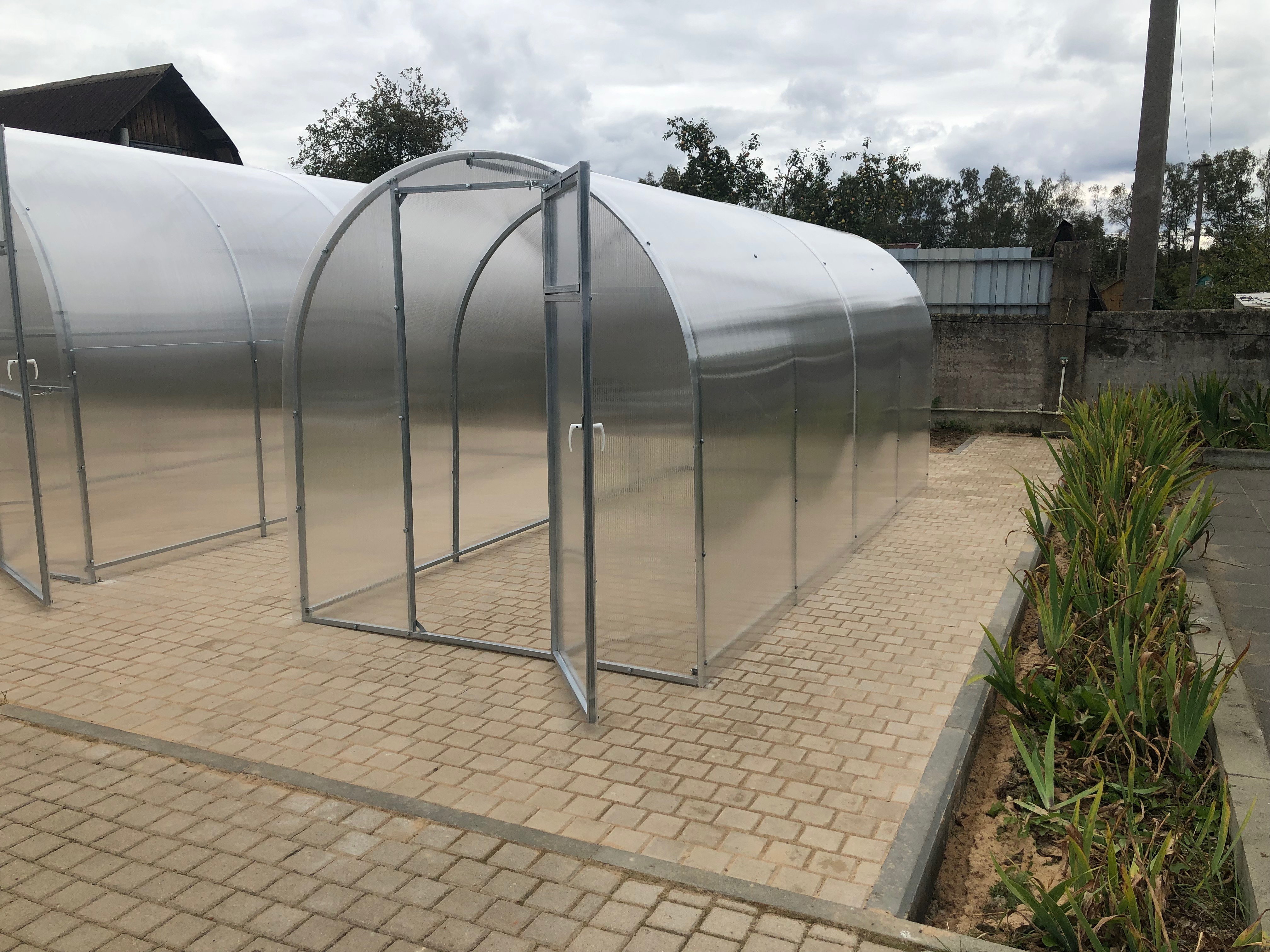 Теплица 4м с поликарбонатом "Агросфера - Мини" (1,64*1,66м, (шаг дуг 1,0м) изображение, анонсные картинки товара