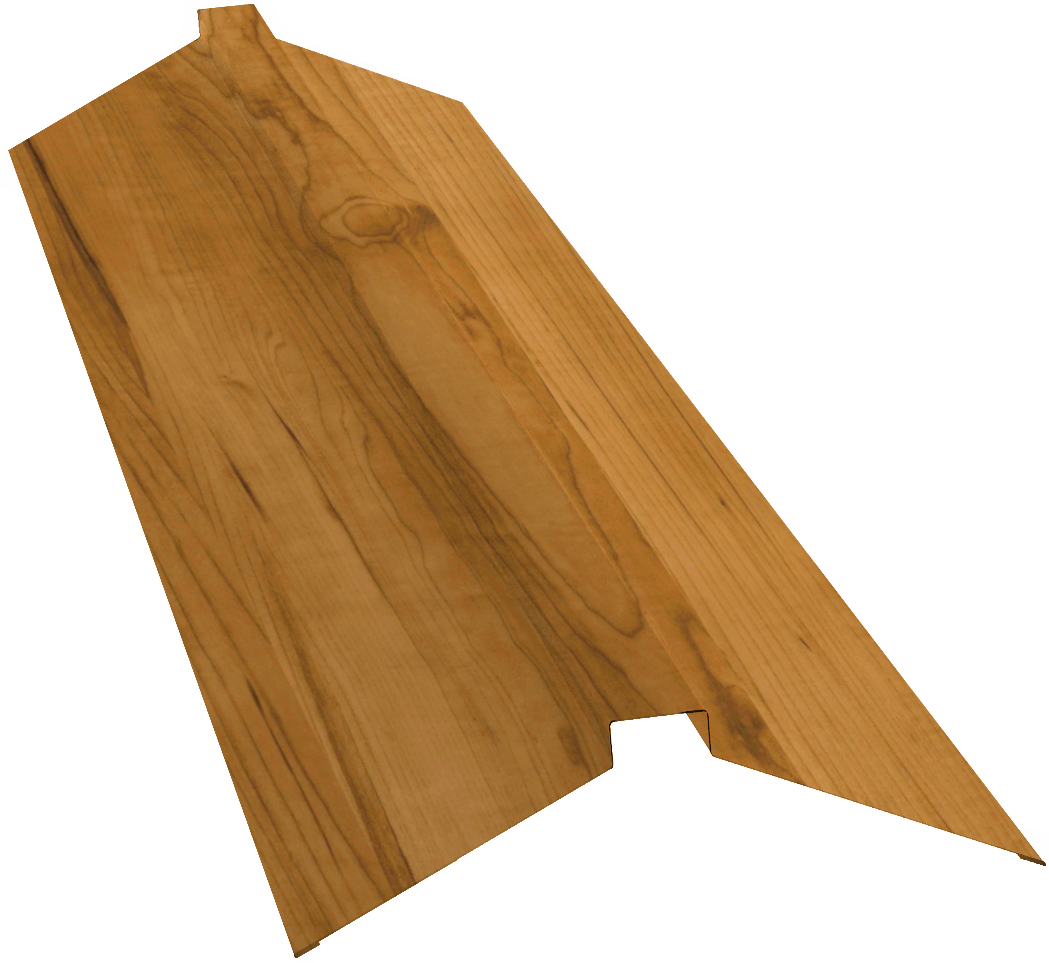 Планка конька плоского 145х145 0,45 Print-Double Premium Golden Wood Lite Fresh (2м) изображение, анонсные картинки товара