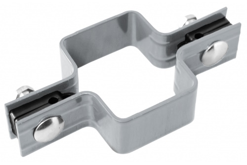 Крепление хомут 60х40 RAL 7040 изображение, анонсные картинки товара