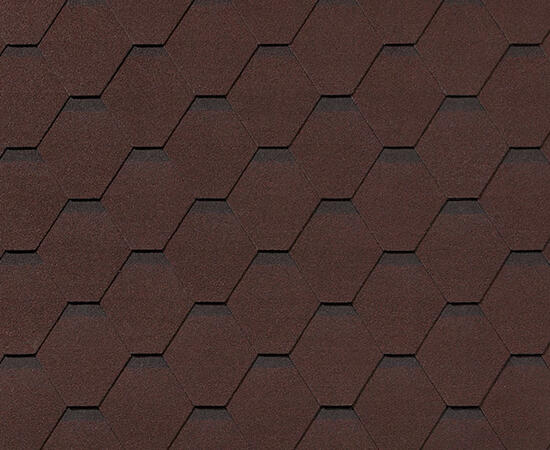 RoofShield черепица Классик Стандарт (3м2) Коричневый с оттенением изображение, анонсные картинки товара