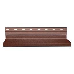 Планка стартовая БХ new 0,5 Satin Мatt RAL 8017 шоколад изображение, анонсные картинки товара