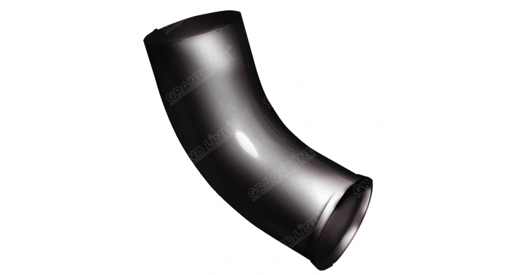 Колено стока 90 мм RAL 9005 черный изображение, анонсные картинки товара
