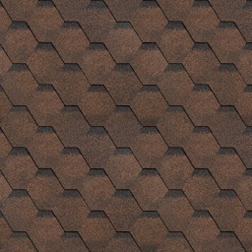 Черепица гибкая Технониколь Финская Соната коричневый (3 м2) изображение, анонсные картинки товара