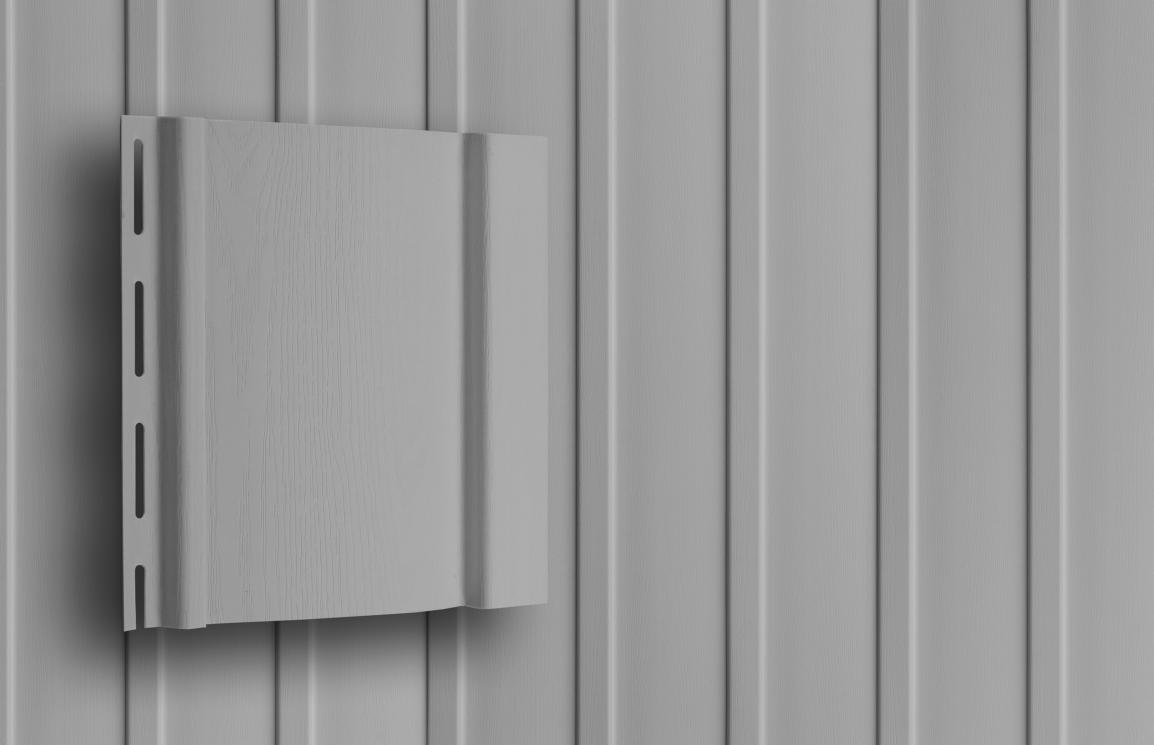 Сайдинг Вертикальный Grand Line Standart серый (3,0м) изображение, анонсные картинки товара
