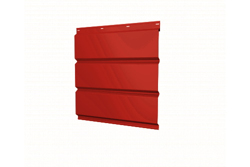 Софит металлический без перфорации 0,5 GreenCoat Pural matt с пленкой RR 29 красный (RAL 3009 оксидно-красный) изображение, анонсные картинки товара