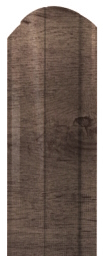 Штакетник Полукруглый Slim фигурный 0,45 Print Premium Almond Wood Fresh изображение, анонсные картинки товара
