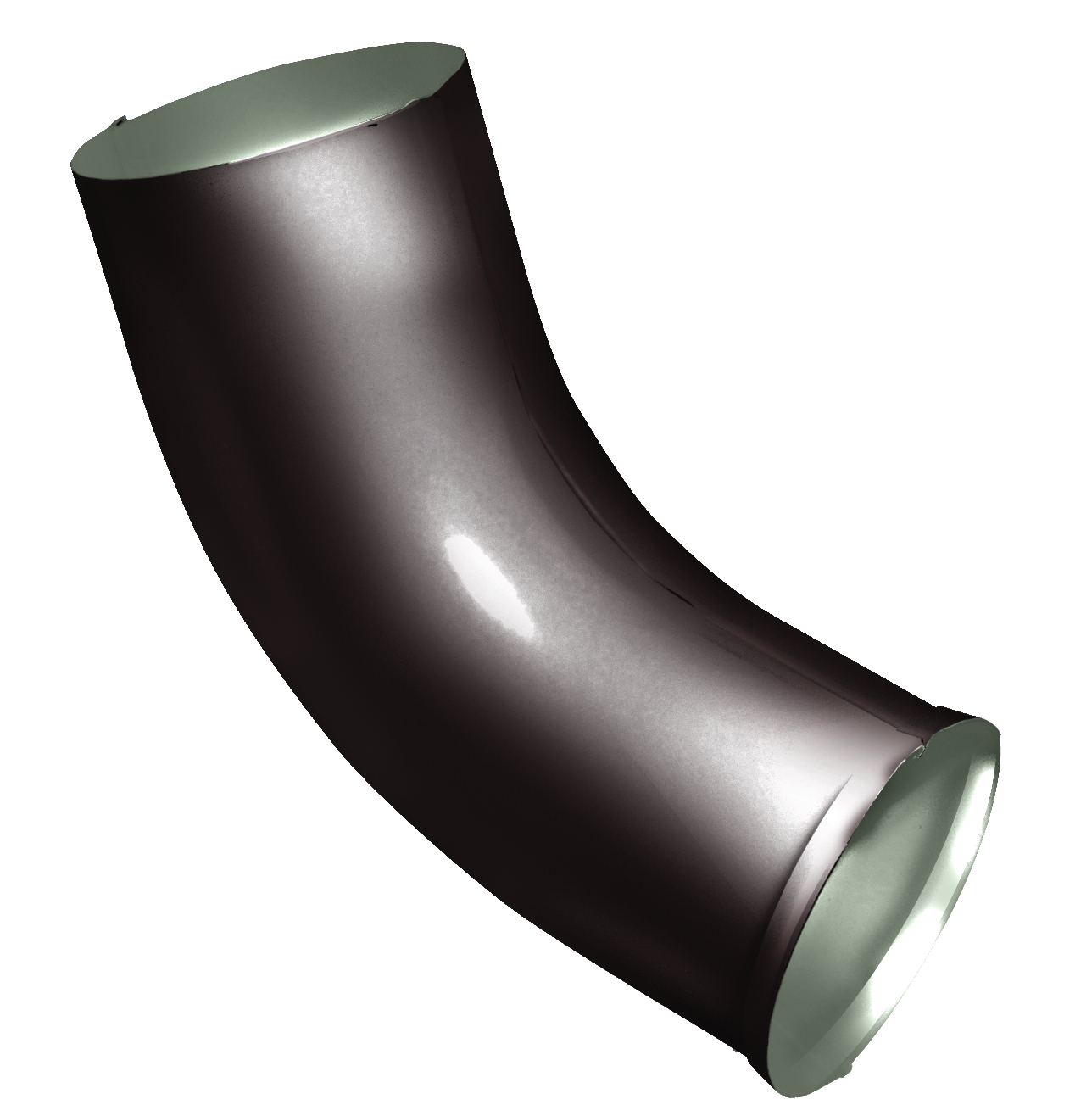 Колено стока Optima 90мм RR 32 темно-коричневый изображение, анонсные картинки товара