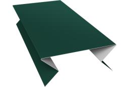Планка угла внешнего составная нижняя 0,5 Satin с пленкой RAL 6005 зеленый мох (3м) изображение, анонсные картинки товара
