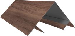 Планка угла внешнего составная верхняя 0,45 Print Premium Almond Wood Fresh (3м) изображение, анонсные картинки товара