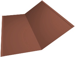 Планка ендовы нижней 300х300 0,45 Drap ST RAL 8004 терракота (2м) изображение, анонсные картинки товара