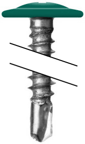 Саморез ПШС 4,2х19 RAL 6026 (1000) изображение, анонсные картинки товара